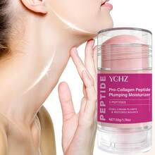 YCHZ Barra de Cuidado de Cuello y Rostro con Colágeno de Péptidos, Levanta y Firma la Piel del Cuello, Hidrata y Humecta el Cuello y el Rostro, Di Adiós a la Sequedad, Opacidad, Flacidez, Cuidado del Cuello, Cuidado del Rostro - Una botella - Ver 3