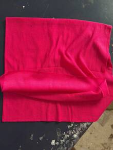 1 pieza Pañuelo de cuello ligero y transpirable de unicolor con protección solar, protección UV, adecuado para deportes al aire libre y ciclismo - Rosa Fucsia - Ver 9