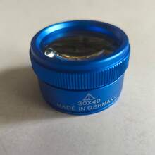 1pc Magnifier - For Watch Repair, Jewelry Making And Precise Inspection, Optical Glass Coated Lens, Zeiss Lens, Jewelry Metal Box Magnifier, 30X Jewelry Loupe, Portable Full Metal. - one-size - View 10