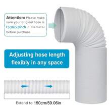 150/200CM Flexible Air Conditioner Exhaust Hose Retractable Portable AC Vent Duct Pipe For Mobile Air Conditioning Home Ventilation - Multicolor - View 8