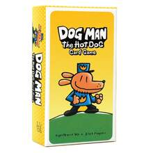 Juego de Cartas Dog Man The Hot Dog para Amigos y Familia Juegos de Mesa - Amarillo - Ver 6