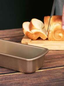 1/2pcs Large/Medium/Small Pound Cake Mold, Non-Stick Loaf Pan, Rectangular Bread Mold, Baking Tool For Home Use - Multiple Styles and Colors - View 8