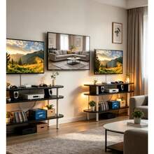 Television Stands & Entertainment Centers - Negro1 - View 2