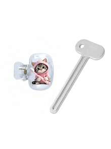 Cute Cat Pattern Travel Toothbrush Head Protective Cover, Kitten Hugging Toothbrush Cup, Transparent Travel Toothbrush Storage Box, Toothbrush Head Protective Clip, Toothbrush Dust-Proof Protective Cover, Portable Design Easy To Carry, Dual-Hole Design For Convenient Drainage And Ventilation, Dust-Proof Lid, Suitable For Couples, Friends, Family, Teachers, Travel Enthusiasts As Gifts, Essential For Home, Dorm, Vacation, Suitable For Birthday, Back To School, Business Trip, Return To School And Other Occasions, Clean And Care For Your Oral Health, Family Gift. - Multicolor - View 14