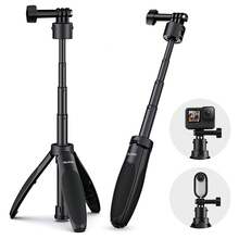 TELESIN Mini Quick Release Selfie Stick Tripod Portabel dengan Panjang yang Dapat Diatur untuk Go Pro 13 12 11 10 Max Osmo Action Action 6 5 Pro Osmo Nano Camera - View 2