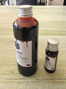 15/30/60/100/180ml 仿真血道具配件 逼真吸血鬼殭屍 Cosplay 道具配件 惡作劇假血 派對舞會惡作劇道具 適用於愚人節、萬聖節、聖誕禮物 - 彩色 - 查看 13