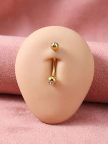 4pcs Small Belly Button Rings 14G 316L Steel Belly Piercing For Women Navel Rings Hypoallergenic Eyebrow Lip Daith Rook Piercing Jewelry 8-18MM - Small Belly Piercing Ring - View 4