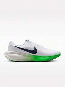 Men's Nike Revolution 8 Running Shoes Low-Top HJ9198-111 - Green - View 2