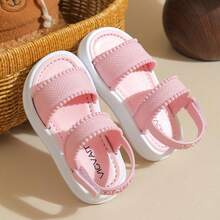Girls' Fashionable Sunny Sandals Suitable For Daily Outings - Pink - View 6