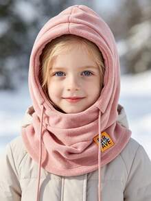 Winter Balaclava Mask Hat For Boy, Girl And Kids, Ear Warmer Neck Gaiter Cycling Face Cover - Multicolor - View 3