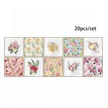 10pcs/20pcs Nordic Home Decor Self-Adhesive Tile Wallpaper, Self-Adhesive Square Tile Pattern Wall Decor Stickers, Suitable For Kitchen, Bathroom, Bedroom, Living Room, Dining Room Decoration, Waterproof, Oil-Proof, Moisture-Proof, Decorative Tile Stickers, Wall Renovation Floor Stickers, Home Decor Wall Panels, Peel And Stick Wall Stickers - Multiple Styles - View 11