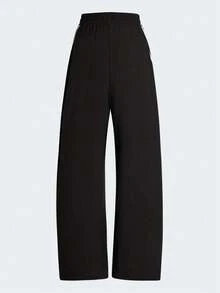 Adidas Pantalones largos deportivos de mujer S WV BANANA PNT tejidos KB5224 - Negro - Ver 3