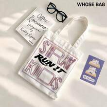 Hasbro THIS THAT Canvas Tote Bag, New Album THIS THAT RUN IT, STAY Support Gift Bag, Suitable For Birthday, Comeback Period And Other Occasions - Multicolor - View 7