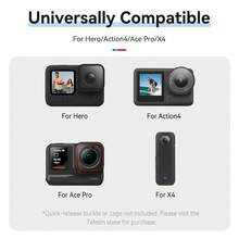 TELESIN Mini Quick Release Selfie Stick Tripod Portabel dengan Panjang yang Dapat Diatur untuk Go Pro 13 12 11 10 Max Osmo Action Action 6 5 Pro Osmo Nano Camera - View 11