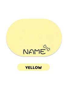Personalized Custom Absorbent Dog Food Mat, Colorful Pet Feeding Mat, Personalized Dog Food Mat With Pet Name, Personalized Dog Mat, Can Be Customized According To Your Dog's Name, Perfect For Protecting Floors And Keeping Feeding Area Clean - Multicolor - View 9