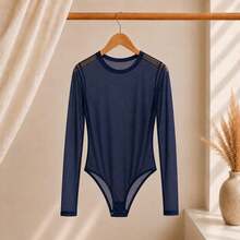 Women Bodysuits - Azul Marino - Ver 2