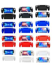 Compatible con PlayStation Portal Remote Play, anti-caídas, anti-polvo, anti-rayones, anti-deslizante, anti-sudor, diseño de textura anti-deslizante en la parte delantera y trasera del controlador que mejora la sensación y experiencia de operación de juego, accesorio de juego práctico - Ver 1