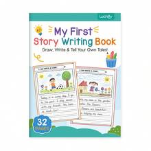 Lachilly Buku Menulis Cerita Pertamaku, 32 Halaman, Buku Menggambar & Menulis untuk Prasekolah dan Taman Kanak-kanak, Buku Kerja Kosong untuk Membuat Cerita, Buku Catatan Harian Menggambar dan Menulis untuk Kelas K-2, Buku Latihan Menulis Cerita - MultiWarna - View 13