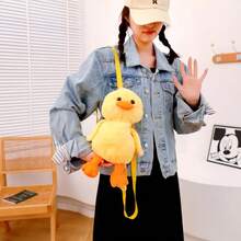 Kids Plush Backpacks - Yellow-1PC - View 5
