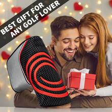 1PC Mesh Surface Spiral Embroidery Blade Putter Cover, Unisex Golf Training Accessory - Multicolor - View 7