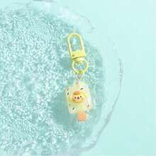 5pcs Cute Sanrio Popsicle Shaped Keychains, 3D Cinnamoroll Kuromi My Melody Pochacco Pompompurin Acrylic Bag Pendant Charms, Mini Cartoon Key Ring Decorative Gifts For Teen Girls - Keychain - View 14