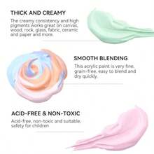 Acrylic Paints - Macarons (8 Colors) - View 6
