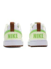 Nike COURT BOROUGH LOW RECR BG GCEL Youth Sports Shoes, Retro Low-Top Casual Skate Shoes, Green, IV2860-131 - Green/White - View 5