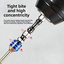 10pcs/Set Bit Set Impact Resistant Impact Bit Set Hex Shank S2 Steel Set Magnetic Power Tool Bit Home Repair - 10-piece Set - View 8