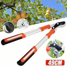 Robuste Ratschen-Gartenschere Mit Ergonomischen Griffen, 30 Mm Schnittkapazität Für Garten- & Obstbaumschnitt – Ideal Für Senioren Mit Eingeschränkter Handkraft, Hobbygärtner & Liebhaber Der Obstbaumpflege - S - Übersicht 1