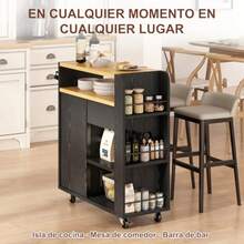 Multipurpose Carts & Push Cabinets - 白色的 - 查看 6