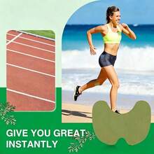 100/60/20PCS Disposable Non-Woven Self-Heating Warm Compress Patches, Containing Natural Plant Extracts, Lightweight Texture, Gentle On Skin, Can Be Applied To Neck, Shoulders, Knees, Back, Waist, Arms, Wrists, Suitable For Home Leisure Daily Use And Pre/Post Workout Warm Compress Application. - Multicolor - View 5