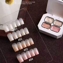 MIANEL GEL Concealer 柔焦海綿凝膠指甲油 2026 新款 遮蓋指緣線 素色彩繪 漸層暈染 裸色凝膠指甲油 適合美甲沙龍 DIY 美甲藝術 - 彩色 - 查看 12