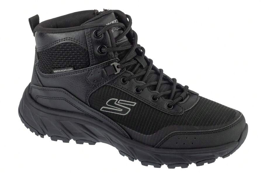 Skechers Hillcrest 2.0 - Woodrock Peak - Black Mens Sports Shoes - Black - View 1