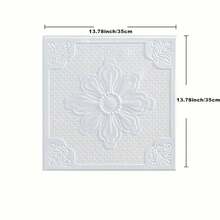 3D Wall Panels - White - View 3