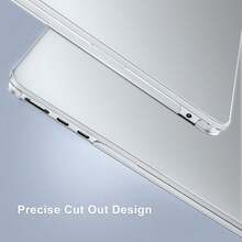 MacBook NEO 透明保護殼，耐用塑膠硬殼保護套，適用於 Air 與 Pro - 查看 7