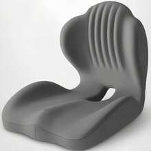 One-Piece Memory Foam Seat Cushion, Ergonomic Design, Enhanced Back Support, Breathable Hollow Structure, Suitable For Office Chairs, Hip Shaping Cushion, Relieves Long-Sitting Fatigue, Applicable To Multiple Scenarios - Multicolor - View 18
