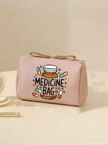 Portable Pill Pouch, Compact Travel Medicine Bag, Convenient Daily/Outdoor/Travel Medication Organizer, Essential For Health-Conscious Frequent Travelers, Must-Have Medical Accessory, Multi-Functional Fabric Small Pill Bag, Portable First Aid Kit, Outdoor Travel Medicine Pouch, Dormitory Emergency Medicine Storage Bag (Multiple Colors Available) - Multicolor - View 28