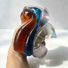 1pc Popular Mini Toothpaste Squishy Toy, Fun Portable Slow Rebound Squeeze Toy, Adult Stress Relief Fingertip Toy - 彩色 - 查看 4