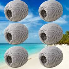 100g Hollow Yarn 2mm Linen Doll Handmade Crochet Knitting DIY Stiff Yarn For Bags And Hats - 6-pack - View 42