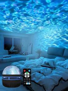 LED Aurora Projection Light - Northern Lights Effect, Remote Control Color Changing Light Show, Suitable For Bedroom, Living Room, Office And Party Decoration, Perfect Gift For Teenagers | USB Powered Lighting Decor - Multicolor - View 16