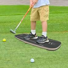 Golf Pressure Plate Golf Training Aid For Indoor Practice Weight Shift Balance Board - Black - View 2