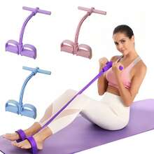 Pita Resistensi Pedal yang Ditingkatkan (Dengan Pegangan) + Set Pita Resistensi 8 Angka, Pita Latihan Peregangan Multifungsi, Cocok Untuk Yoga, Latihan di Rumah, dan Lainnya - A - View 3