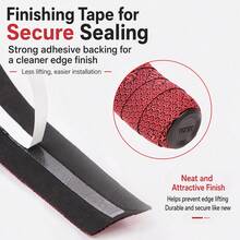 VXM Anti-Slip Shock-Absorbing Silicone Handlebar Tape, Comfortable Grip, Road Bike Handlebar Tape, Multiple Colors - Multicolor - View 5