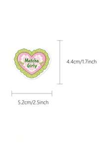 50/100pcs Matcha Girl Sticker Pack, Matcha Stickers, Stickers Aesthetic,Kindle Accessories Pencil Case Stickers For Diary, Laptop, Notebook, Phone Case Home Decor Back To School Room Decor School Supplies - Fresh and Clean - View 8