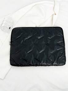 1件學生筆電包 11"/13"/15" 筆電內層袋 黑色休閒中性平板保護套 小包 文件袋 筆電內層袋 電腦攜行包 11 13 15" 便攜式桌面保護袋 適用於 Mac Book HP 適合女孩和青少年女孩男孩 相容於 iPad Air 4 5 Pro 防震包 - 黑色 - 查看 6