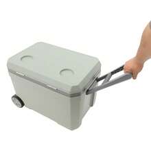 Wheelded Cooler Insulated Portable Cooler Ice Retention Cooler With Handle - Green - View 4