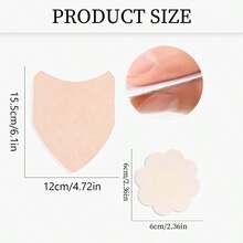 Plus-Size Thigh Anti-Chafing Pads, Self-Adhesive And Breathable, Invisible Strips, Suitable For Dresses And Shorts - A - View 8