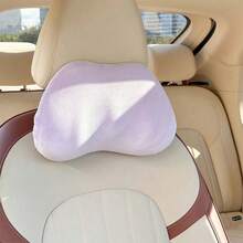 1pc Car Headrest Pillow, Memory Foam Lumbar Support Cushion For Car Seat, Neck Pillow And Back Support For Driving - A - View 24