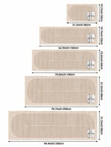 DAJIANG 1 pieza Alfombra de piso de terciopelo grueso antideslizante y cómoda, adecuada para entrada, pasillo, cocina, lavable a máquina, fácil de limpiar, decoración del hogar, decoración de entrada, decoración de baño, alfombra de cocina - Multicolor - Ver 3