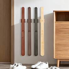 A Long Wooden Shoe Puller With Magnetic Wall Mounting Base, 55 Cm In Length, Ergonomically Designed To Avoid Bending Over, A Handy Shoe-Holding Tool For Home Entrance, Suitable For The Elderly And Pregnant Women In Daily Use. - Multicolor - View 4